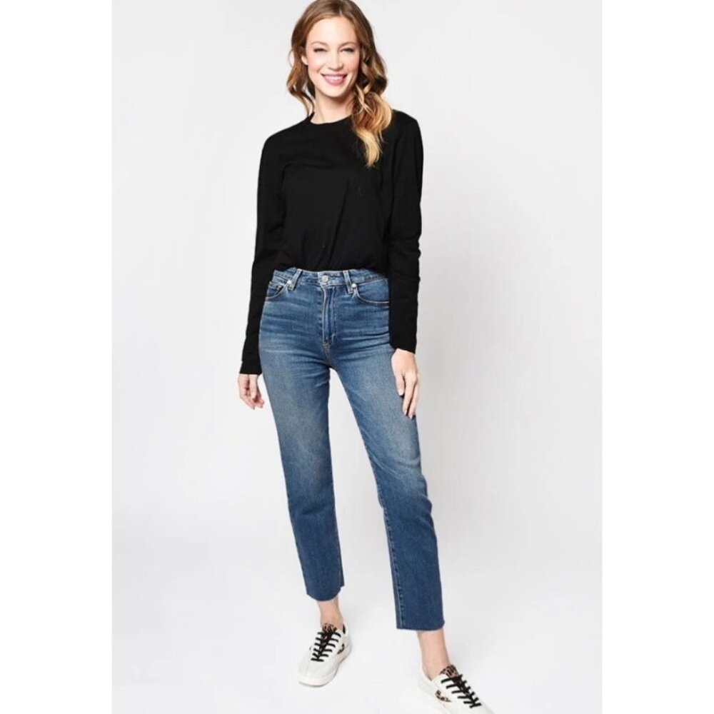 ATM Women's Long Sleeve Boy Tank Bodysuit NWT XS
